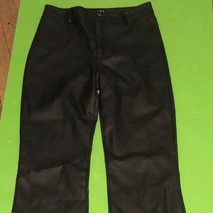 Leather pants